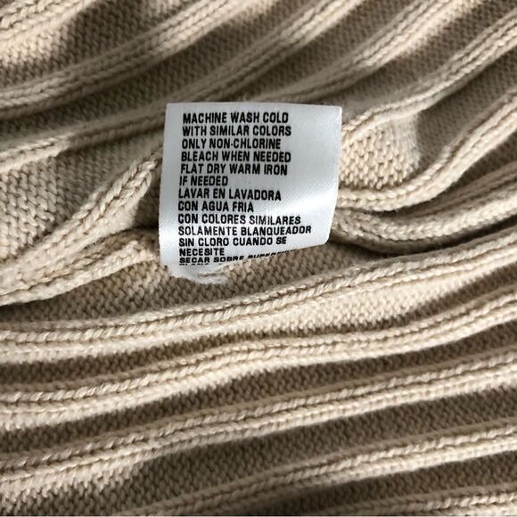 Carolyn Taylor Essentials Ribbed Zip Collar Sweater 1/4 Zip Size Large - Picture 8 of 10